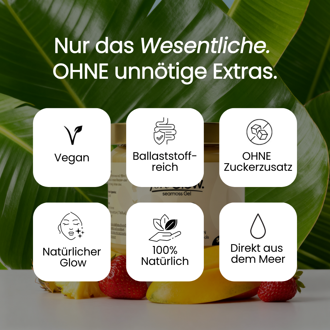 seamoss gel erdbeere
