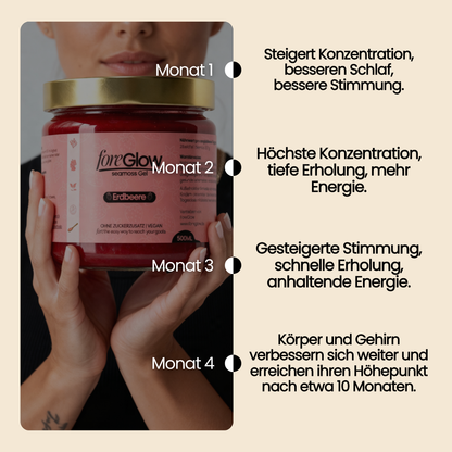 seamoss gel erdbeere
