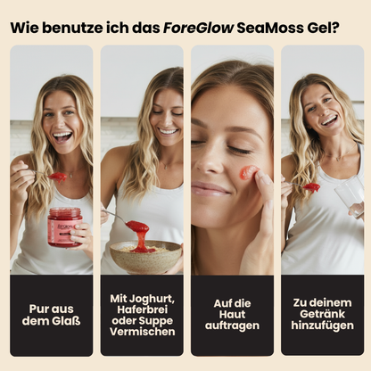 seamoss gel erdbeere